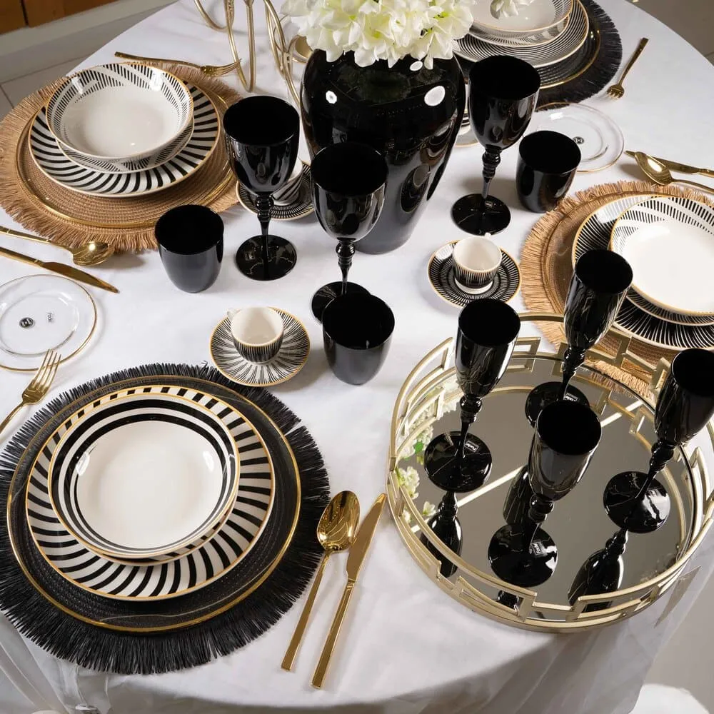 24-Piece Blake Fade Maison Glassware Set
