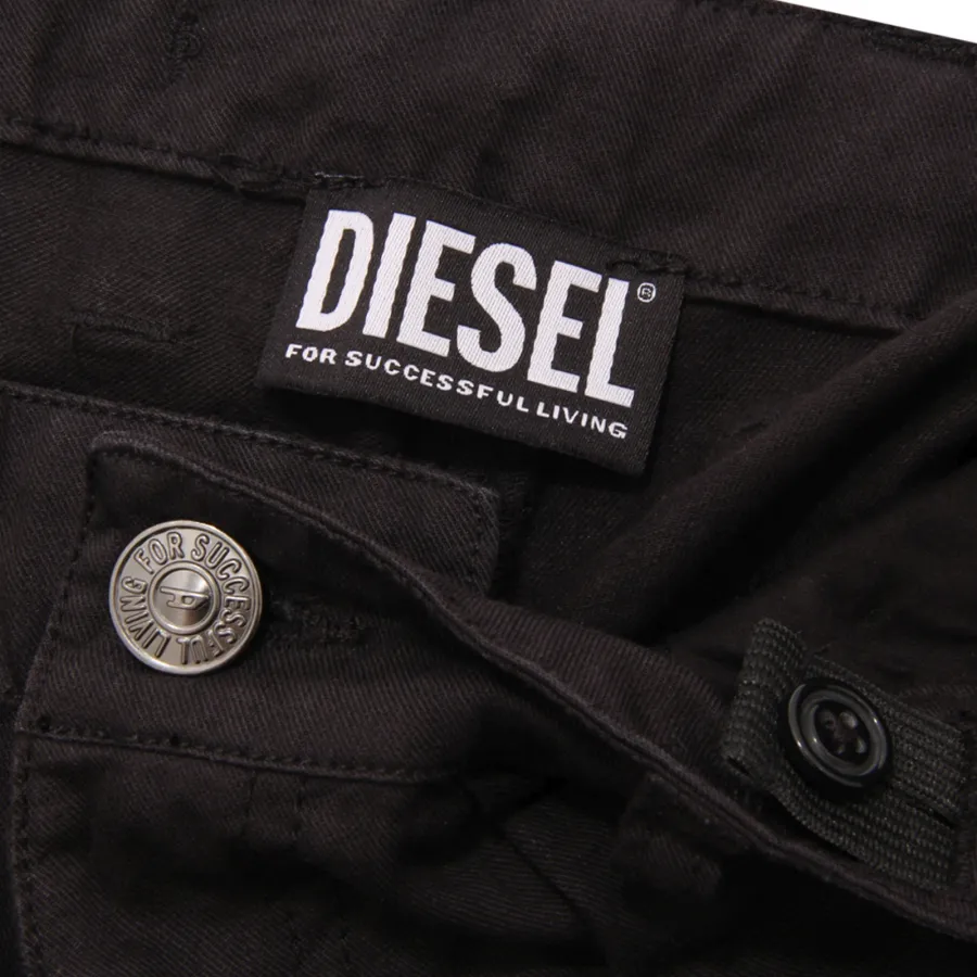 4702AQ Bermuda Bimba Diesel Kids Shorts Black