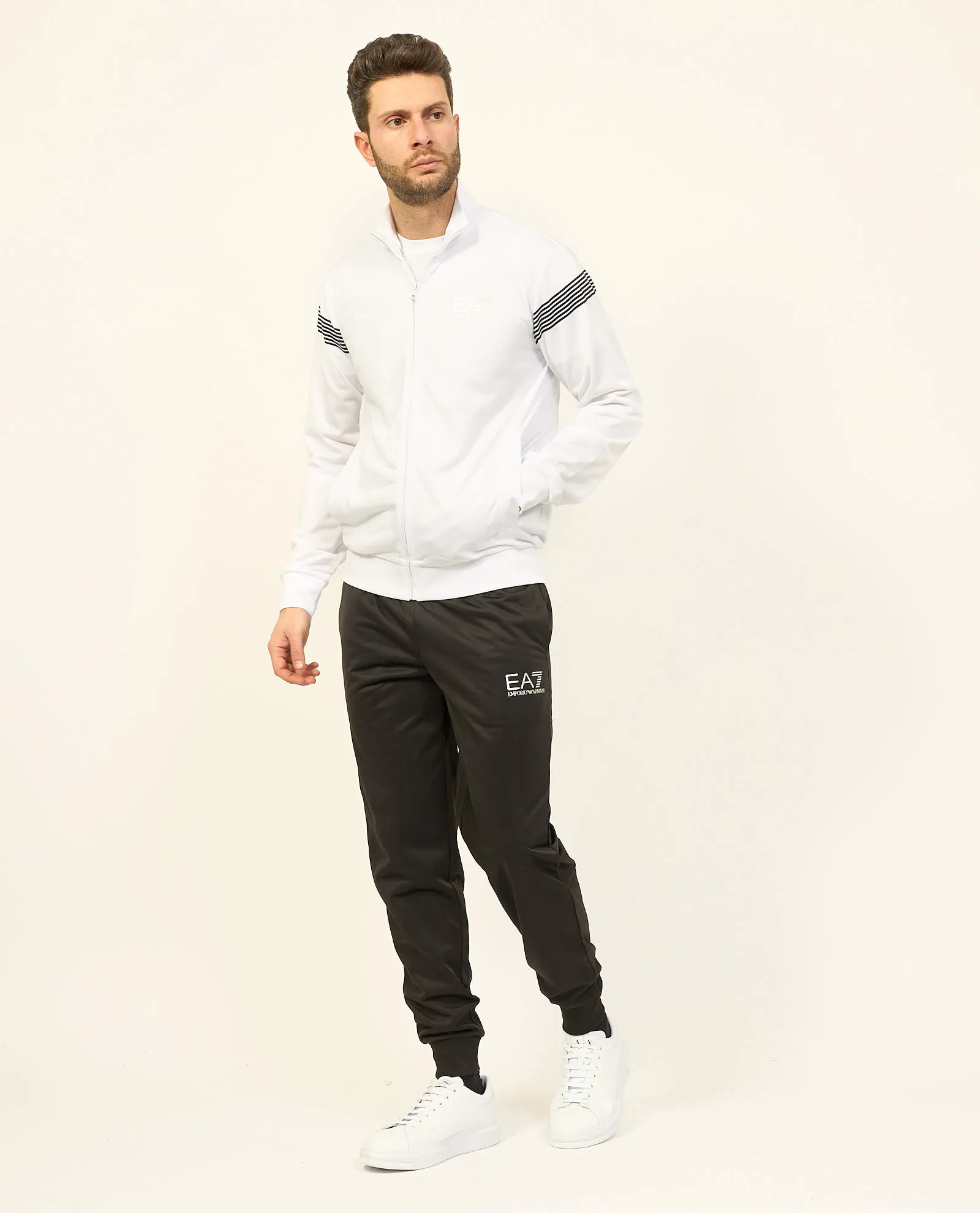 7-line EA7 technical fabric tracksuit