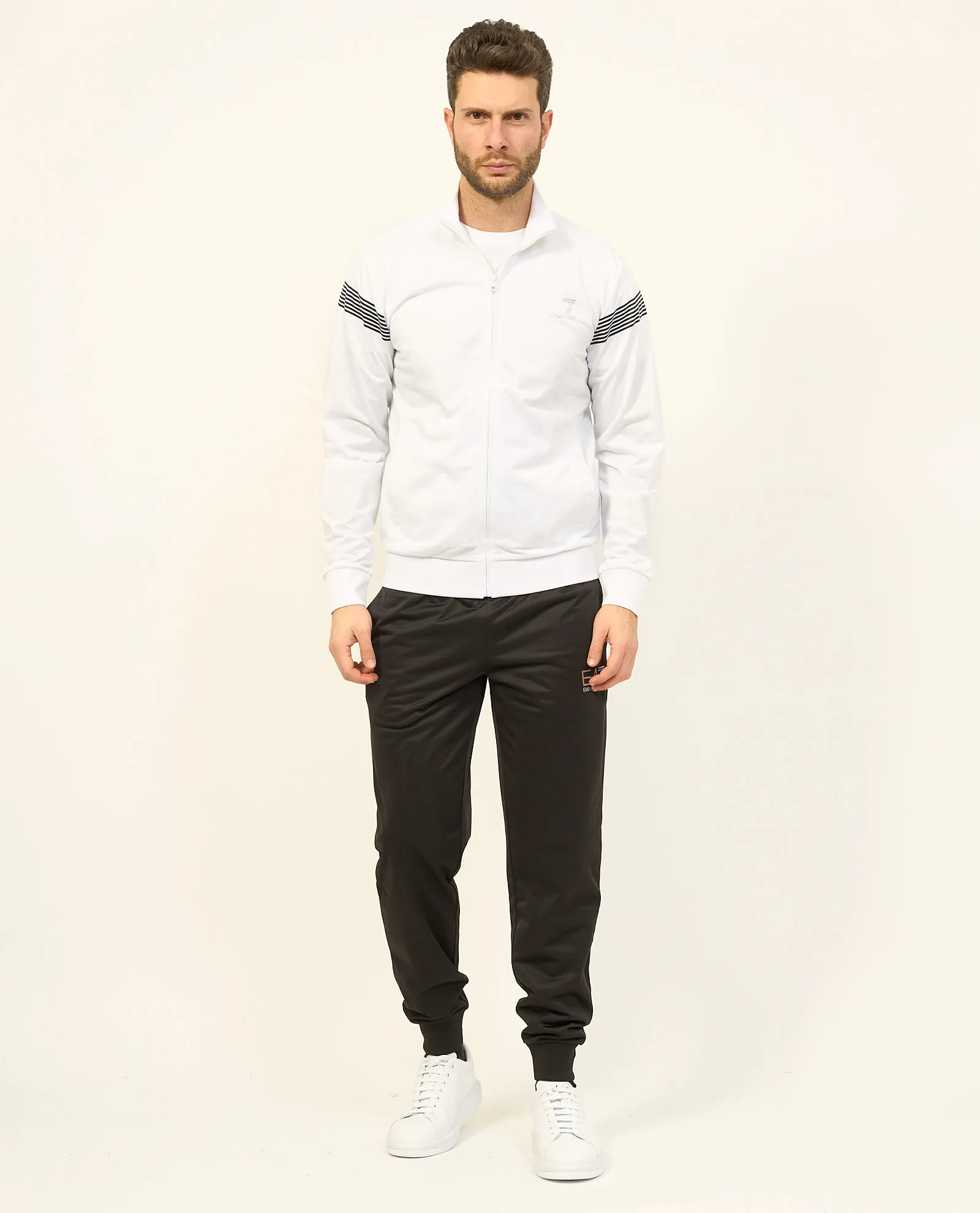 7-line EA7 technical fabric tracksuit