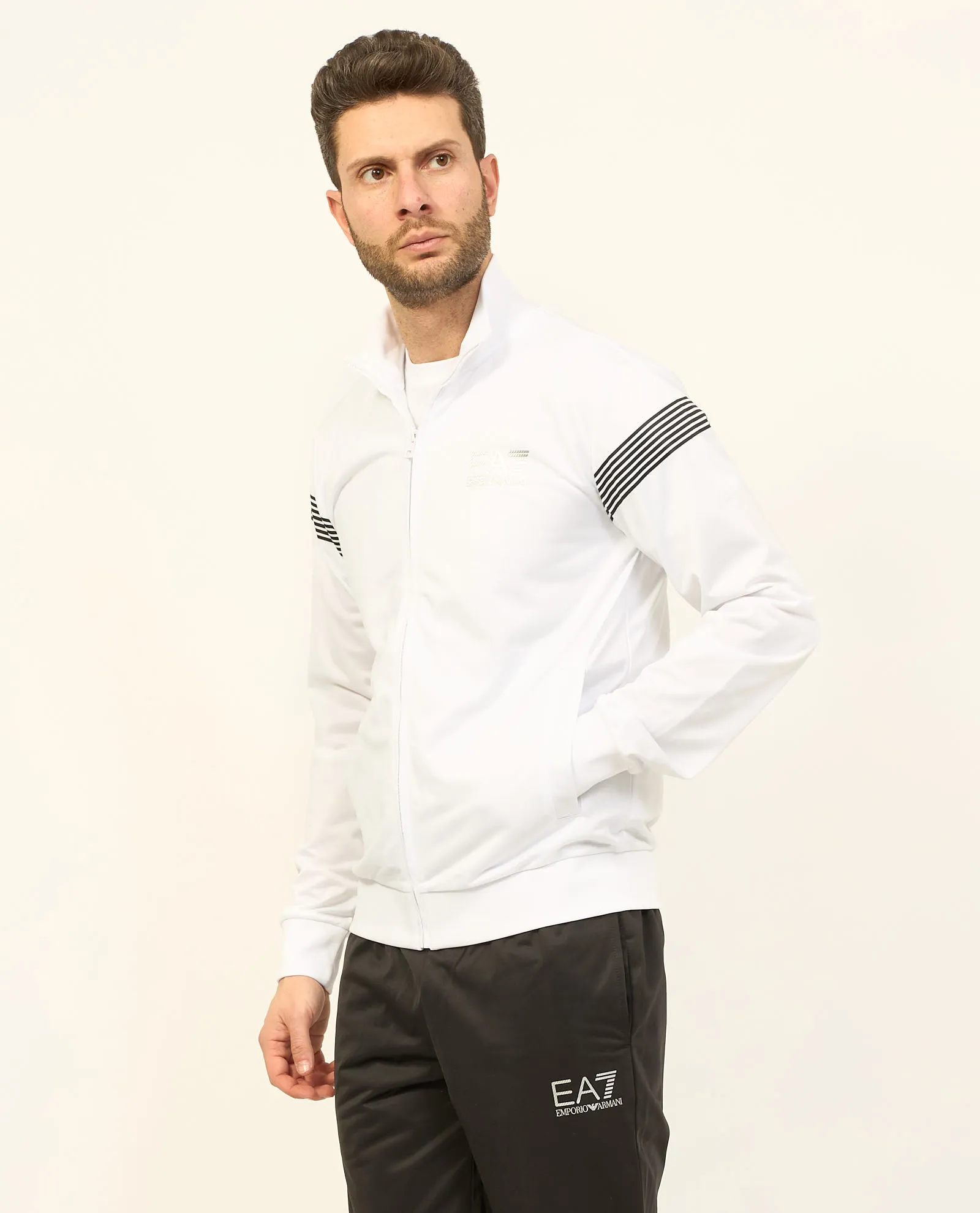 7-line EA7 technical fabric tracksuit