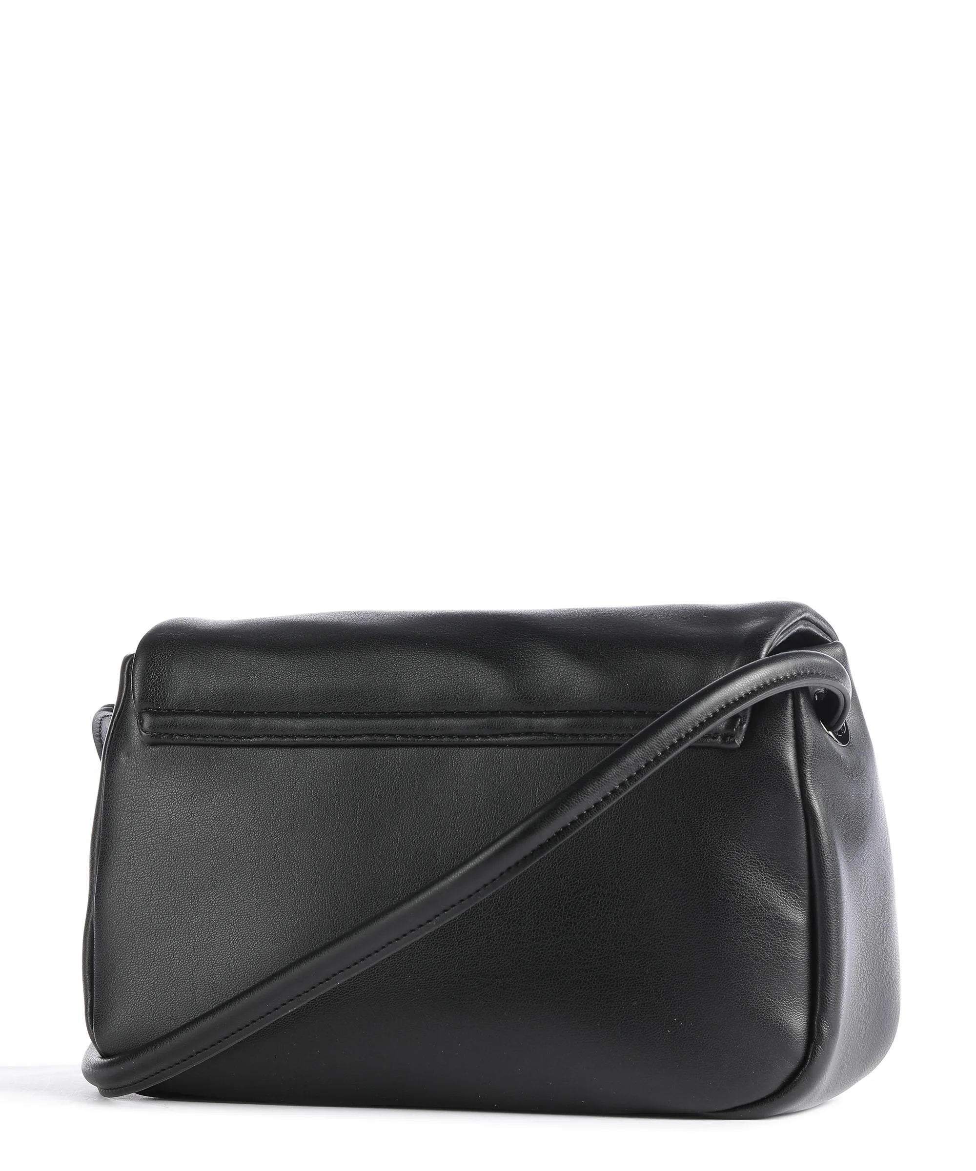Armani Exchange Alpha Black Synthetic Leather Crossbody Bag