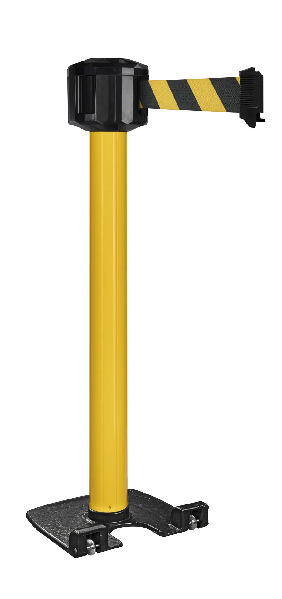 Avvolgitore per cinghia da parete Viso in Alluminio, col. Colore giallo, Lungh. 10m