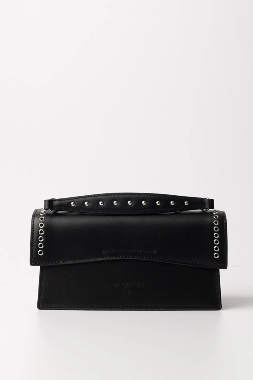 Bamby Eyelet Shoulder Bag Black