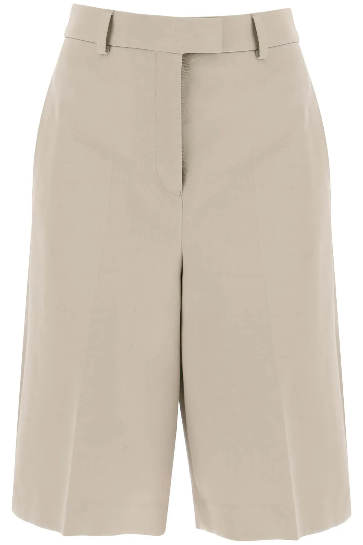 Bermuda in gabardine di cotone
