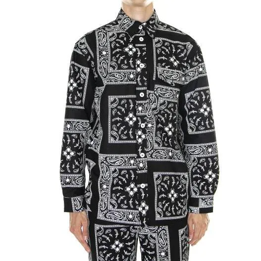 Black Bandana Canvas Unisex Doomsday Shirt