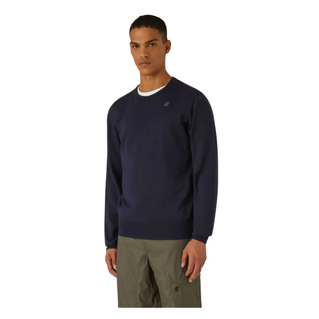 Blue K-Way Sebastien Merino Men's Sweater