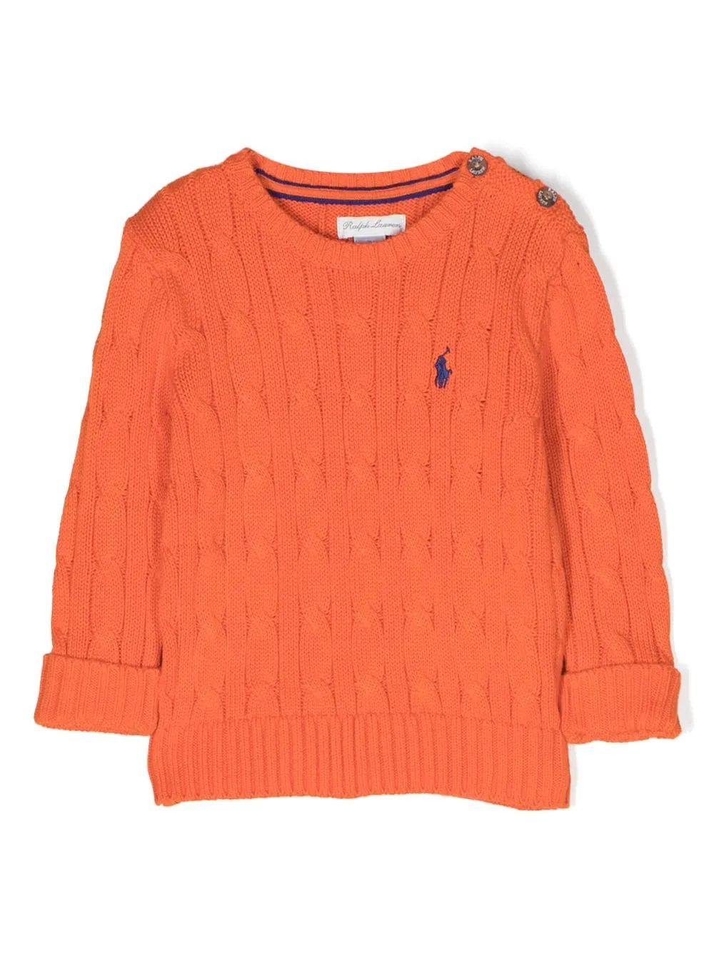 Braided Cotton Sweater
