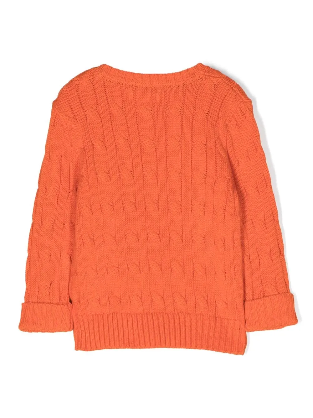 Braided Cotton Sweater