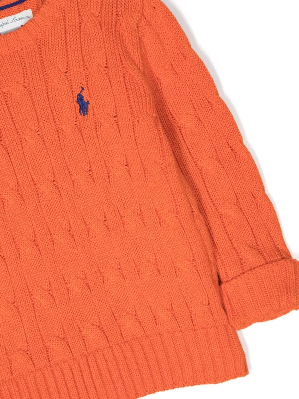 Braided Cotton Sweater