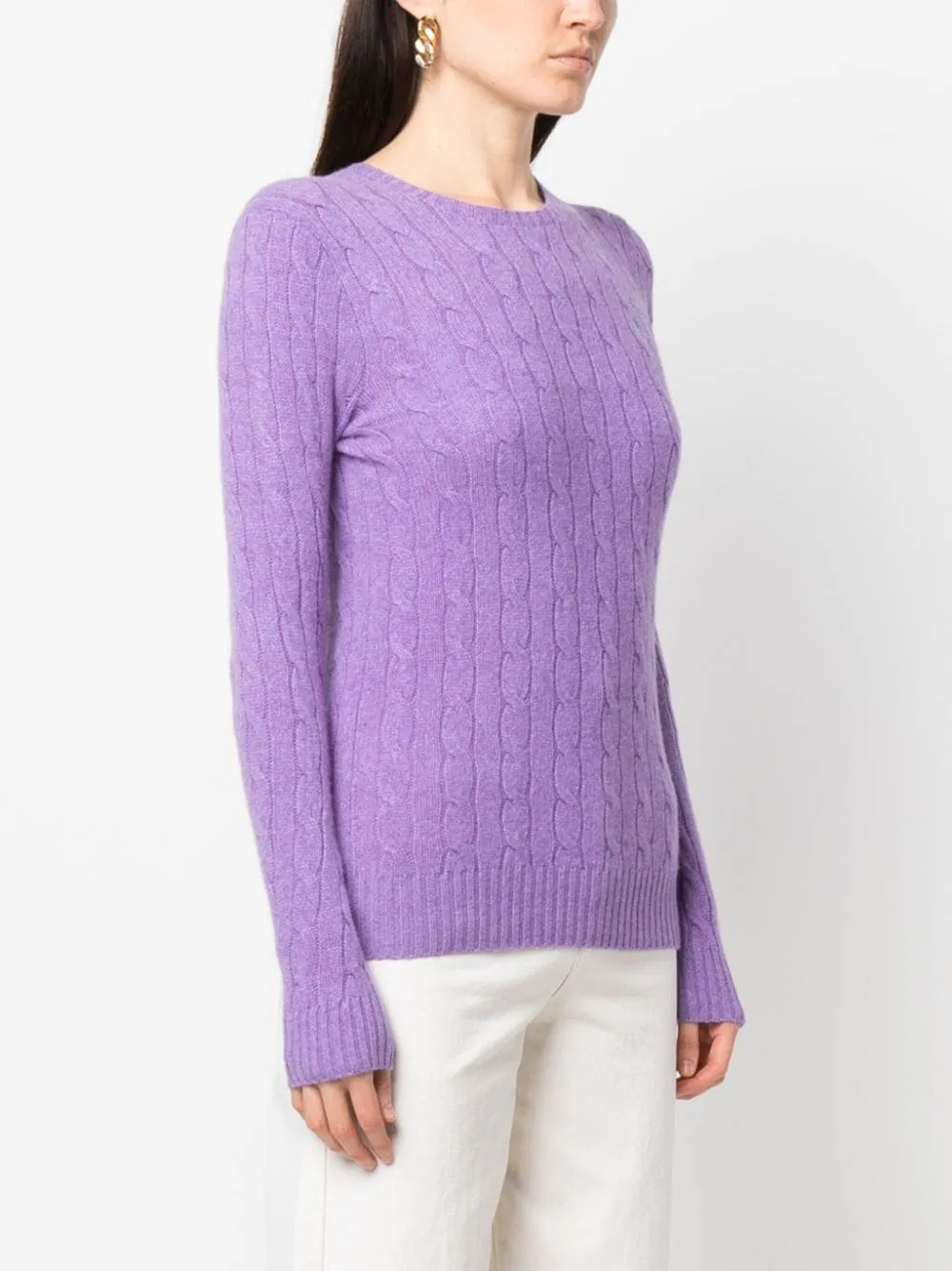 Braided Knit Sweater