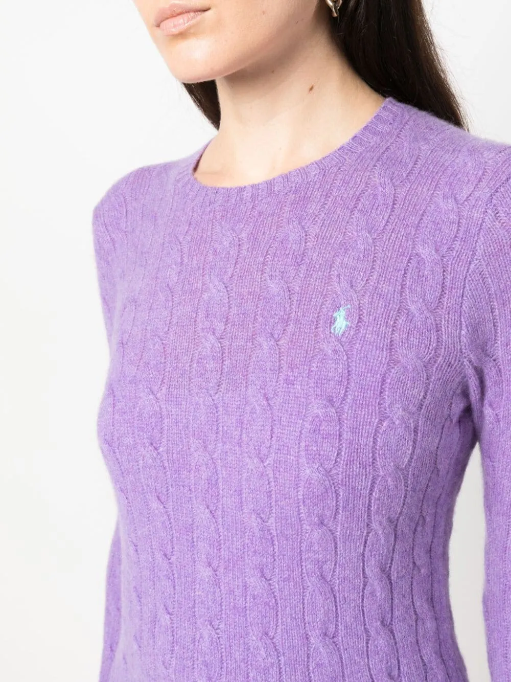 Braided Knit Sweater