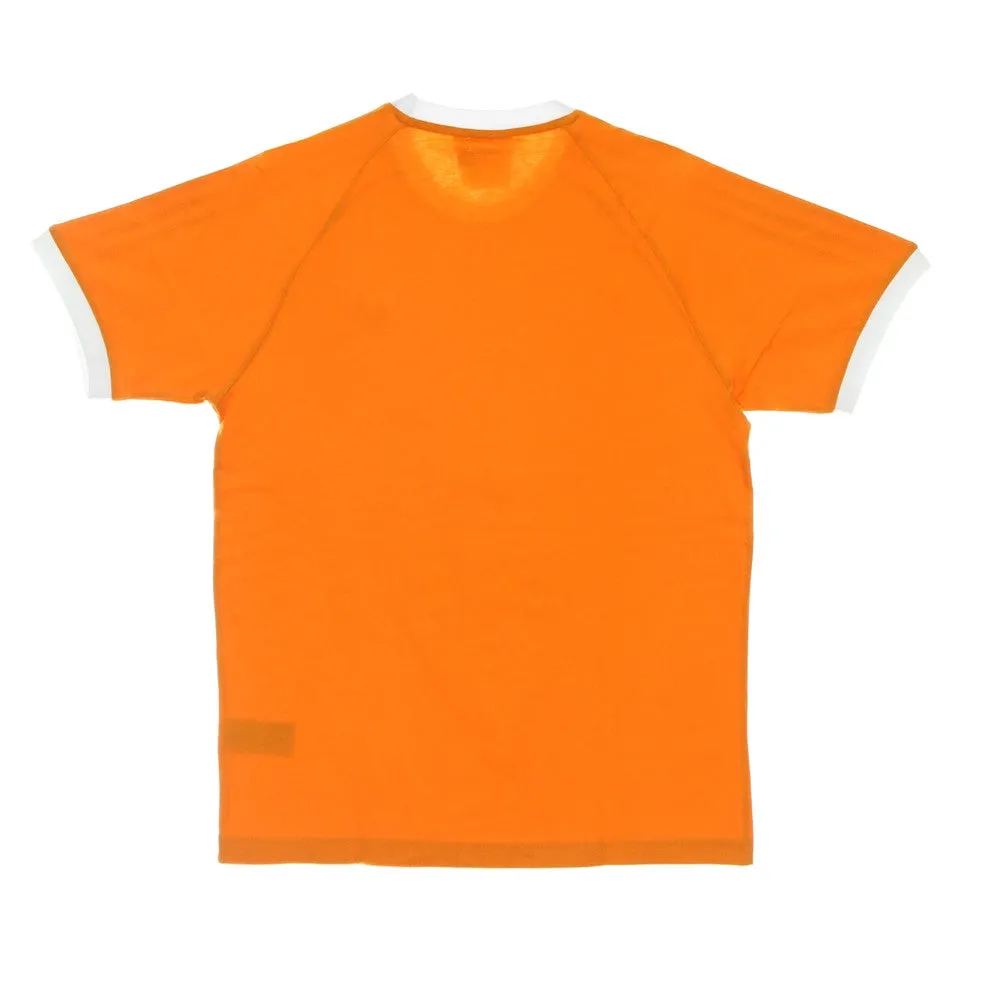 Bright Orange 3-Stripes Men's Tee