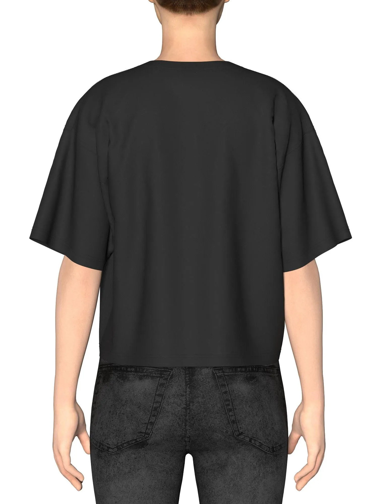 Buxt Crop Od Maglietta