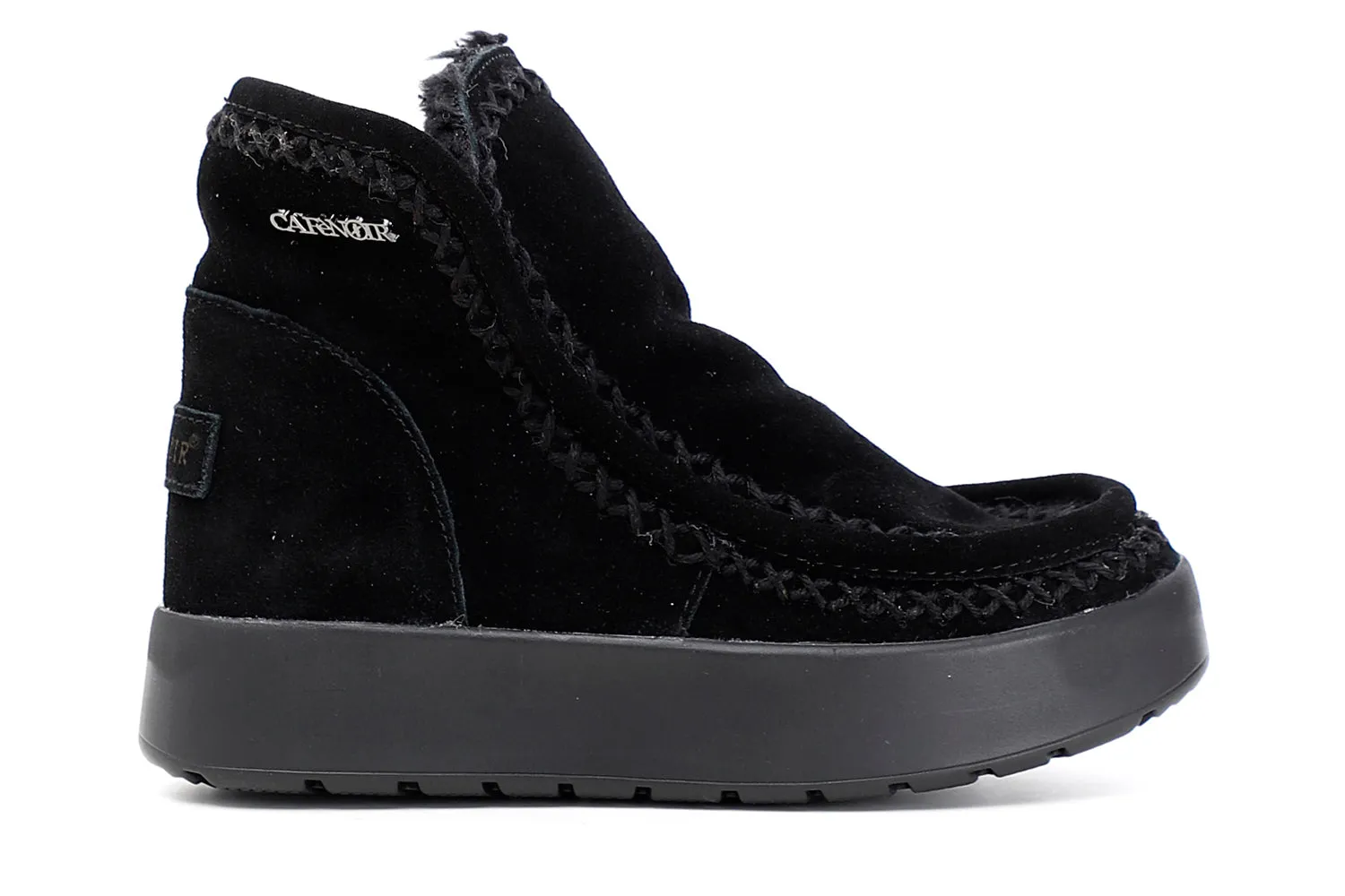 CafèNoir women's suede leather ankle boot