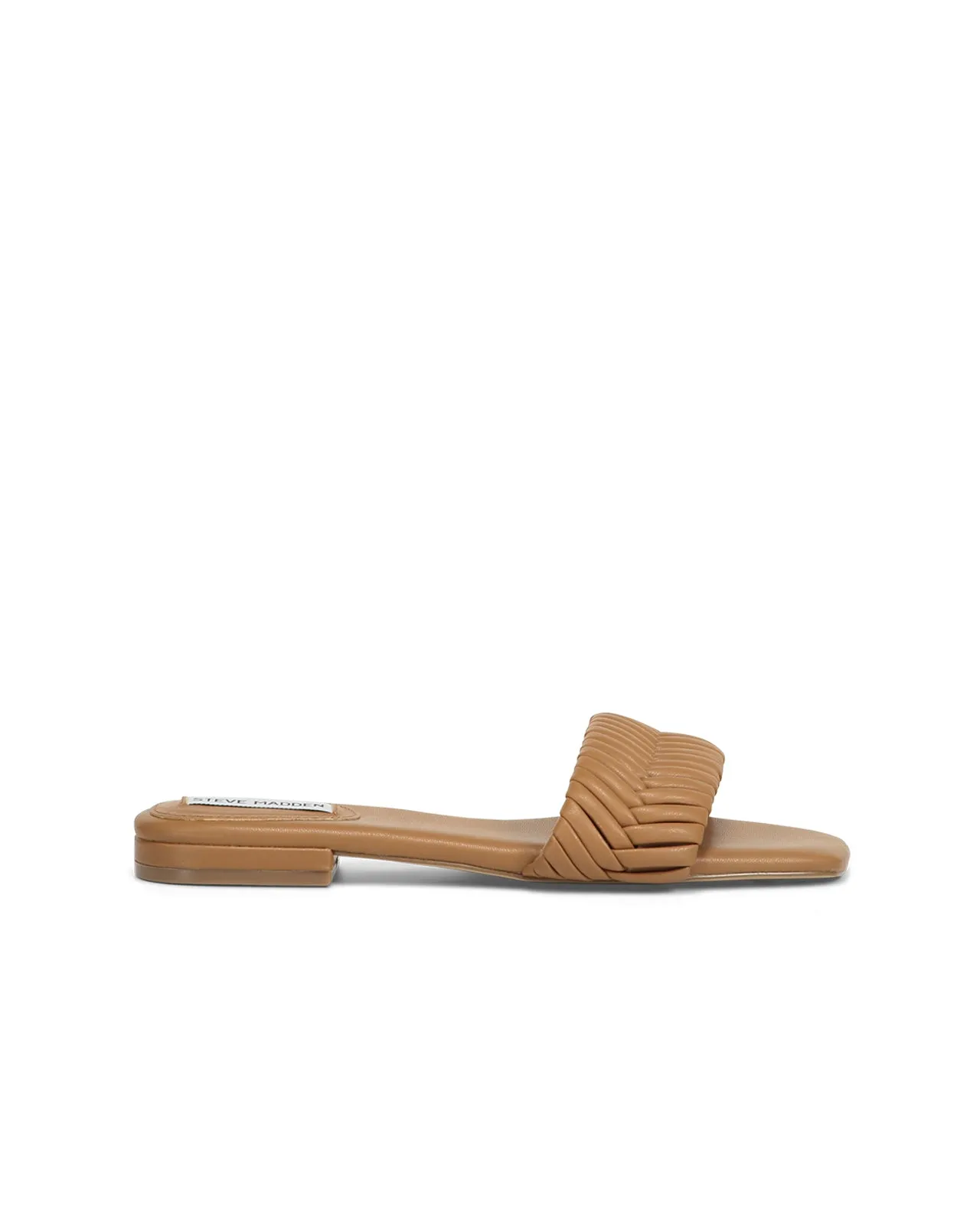 Camel faux leather Ciabatta Allure