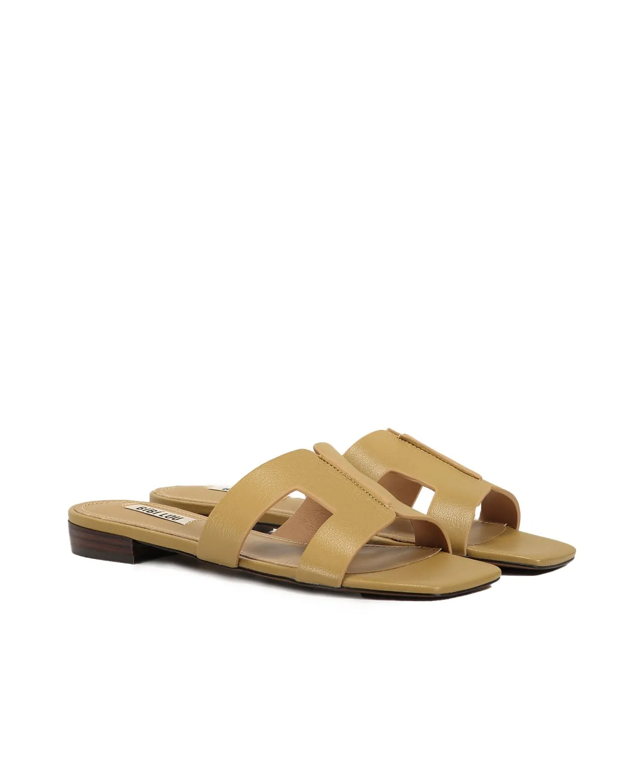 Camel leather Ciabatta H