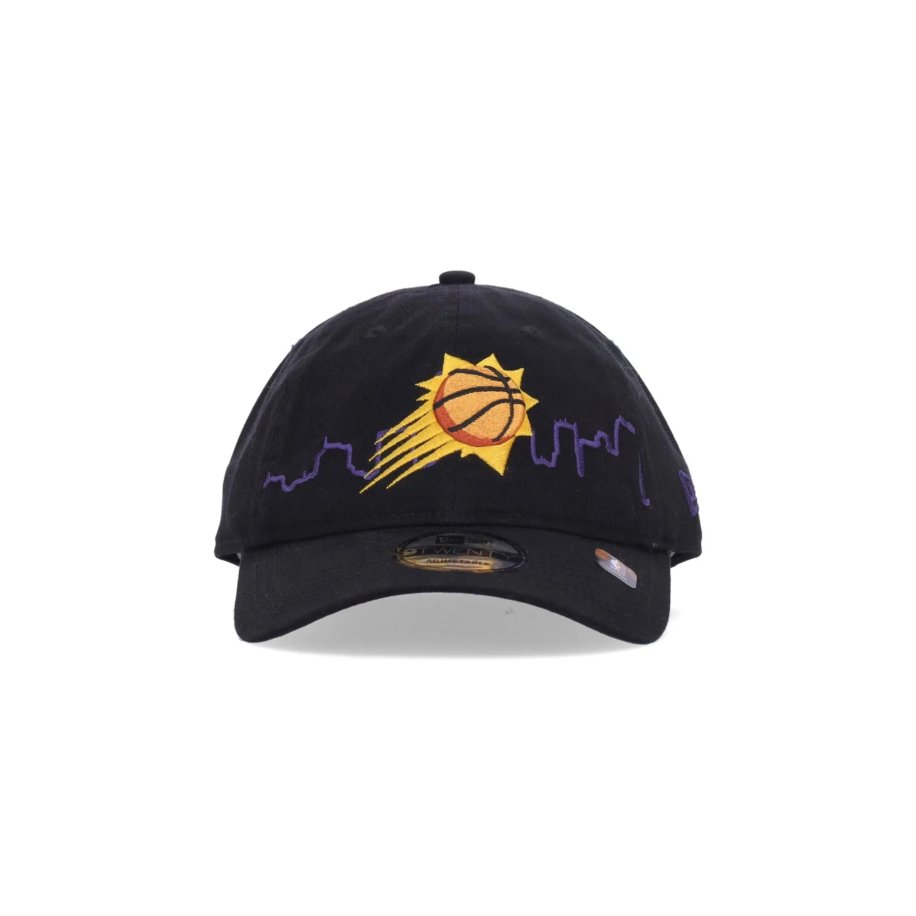 Cappellino Visiera Curva Uomo Nba Tip Off 920 Phosun Black/original Team Colors