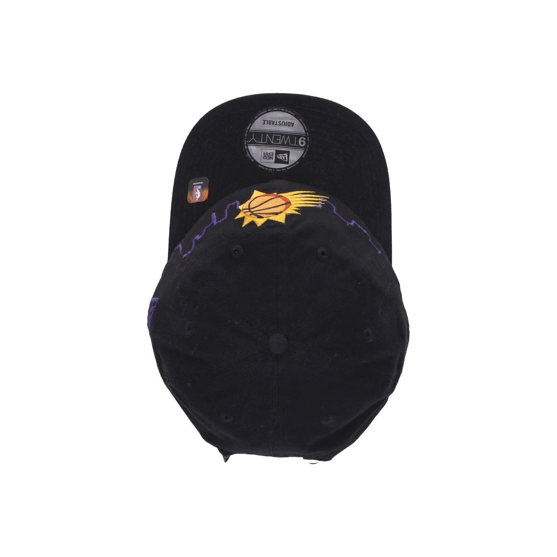 Cappellino Visiera Curva Uomo Nba Tip Off 920 Phosun Black/original Team Colors