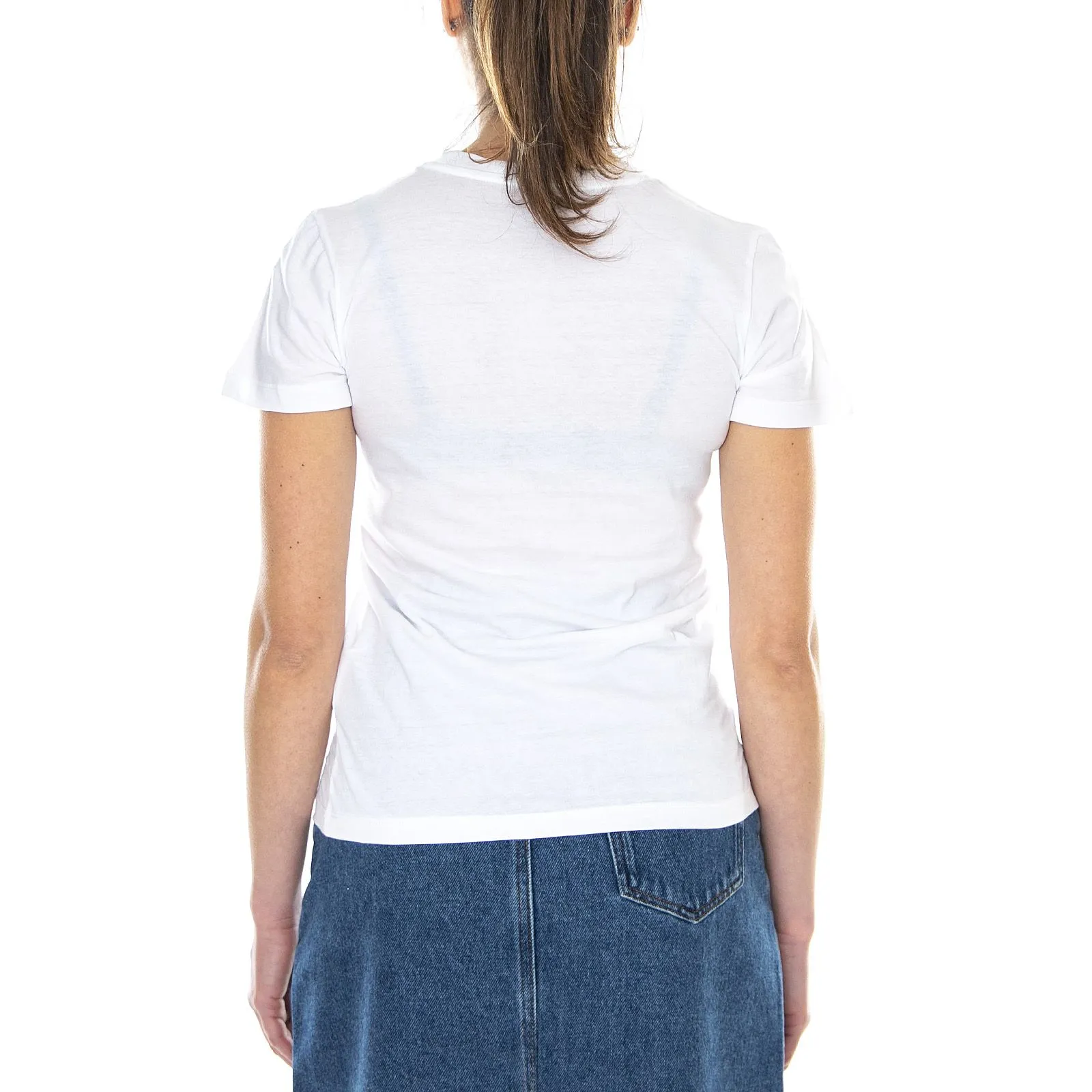 CARHARTT WIP White Horizon Crewneck Women's T-Shirt