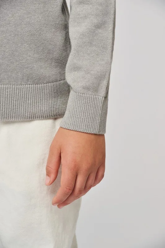Children's V-neck sweater