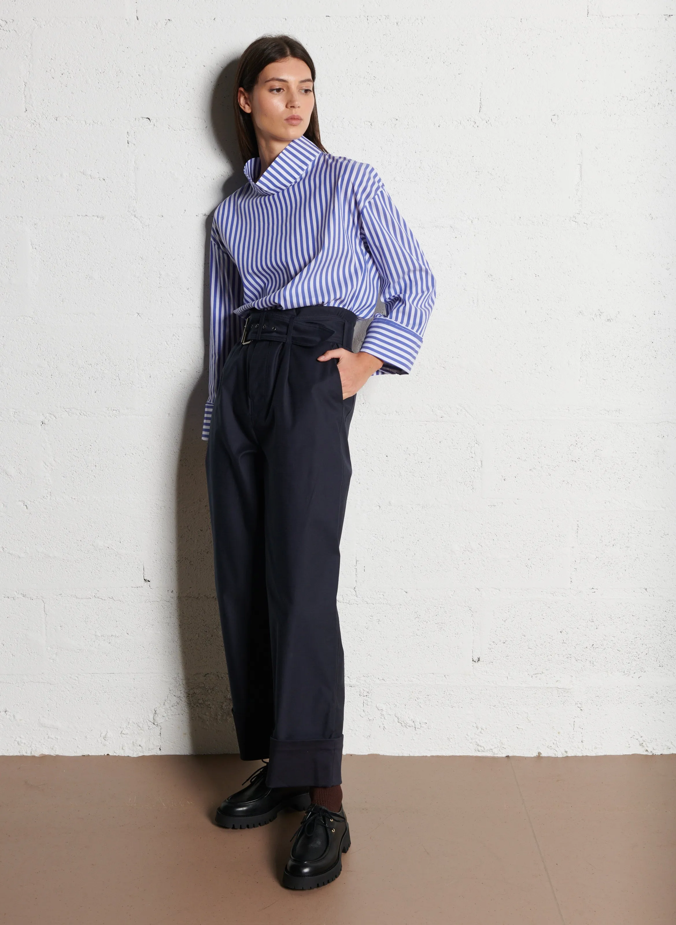  COLLECTORS CLUB   PAUL - Pantaloni chino in misto cotone | Blu