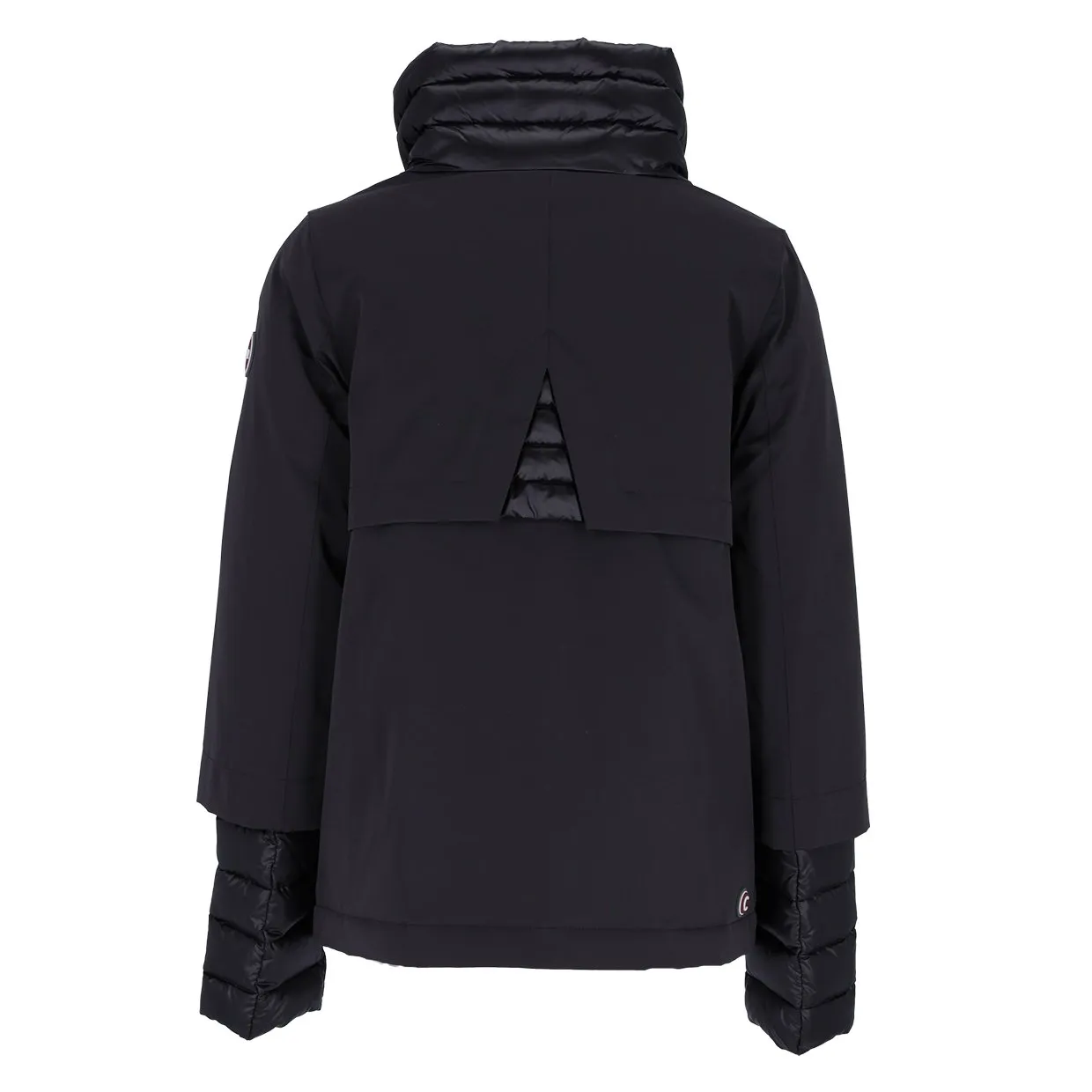 Colmar Piumino Donna Tre Strati Effetto Raso Nero