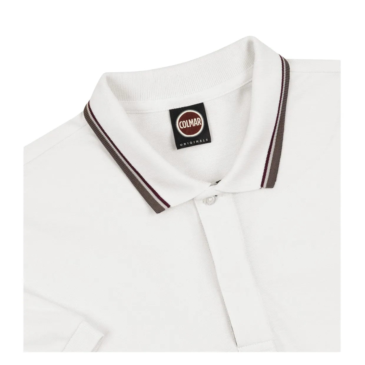 Colmar White Piquet Men's Polo Shirt