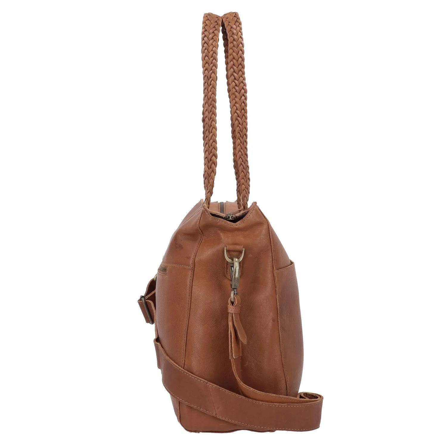 Cowboysbag Bushton Leather Crossbody Bag 40cm