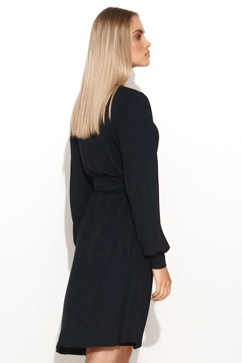 Daytime dress model 156982 in Makadamia
