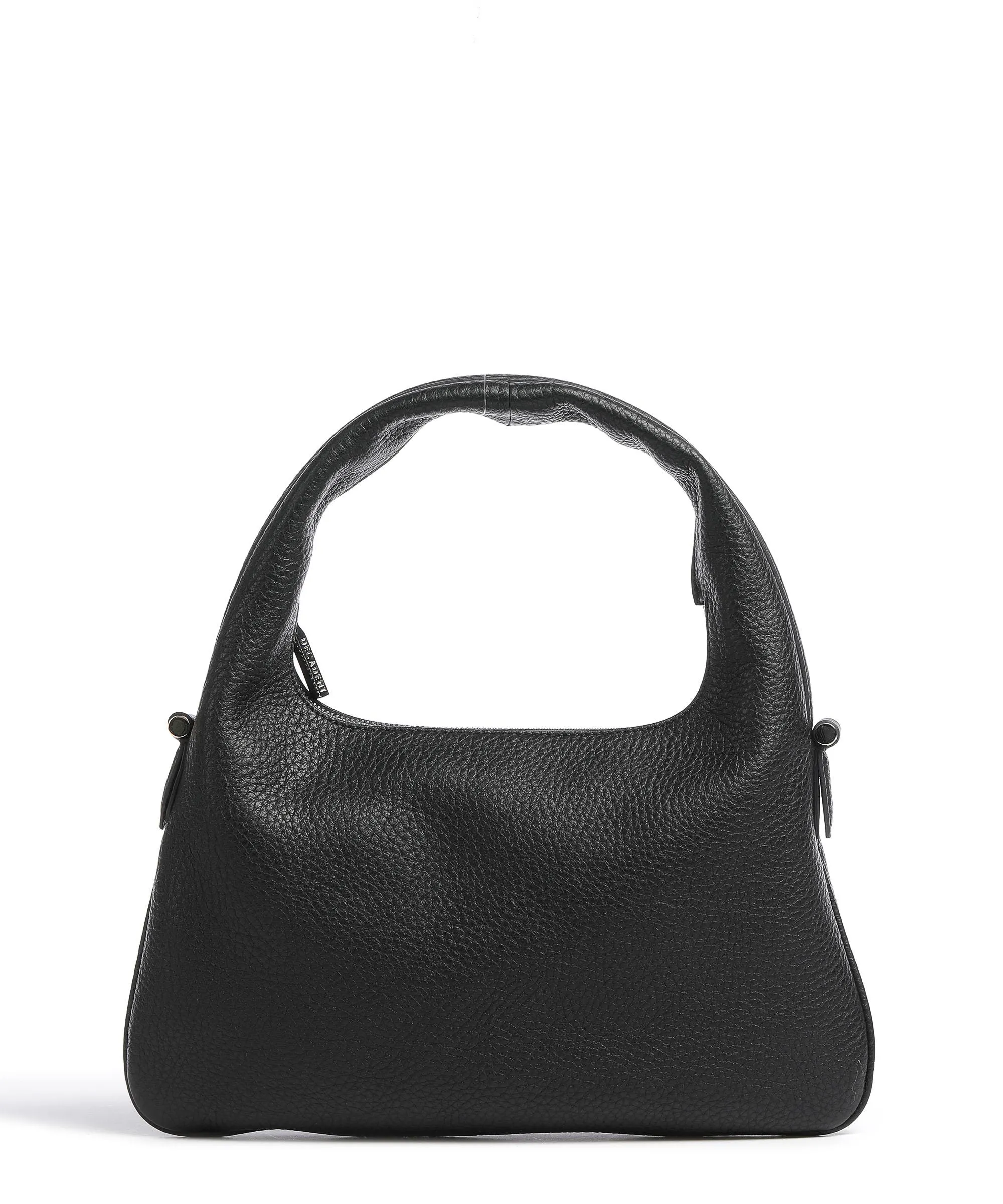 Decadent Copenhagen Tracy Black Granulated Leather Shoulder Bag