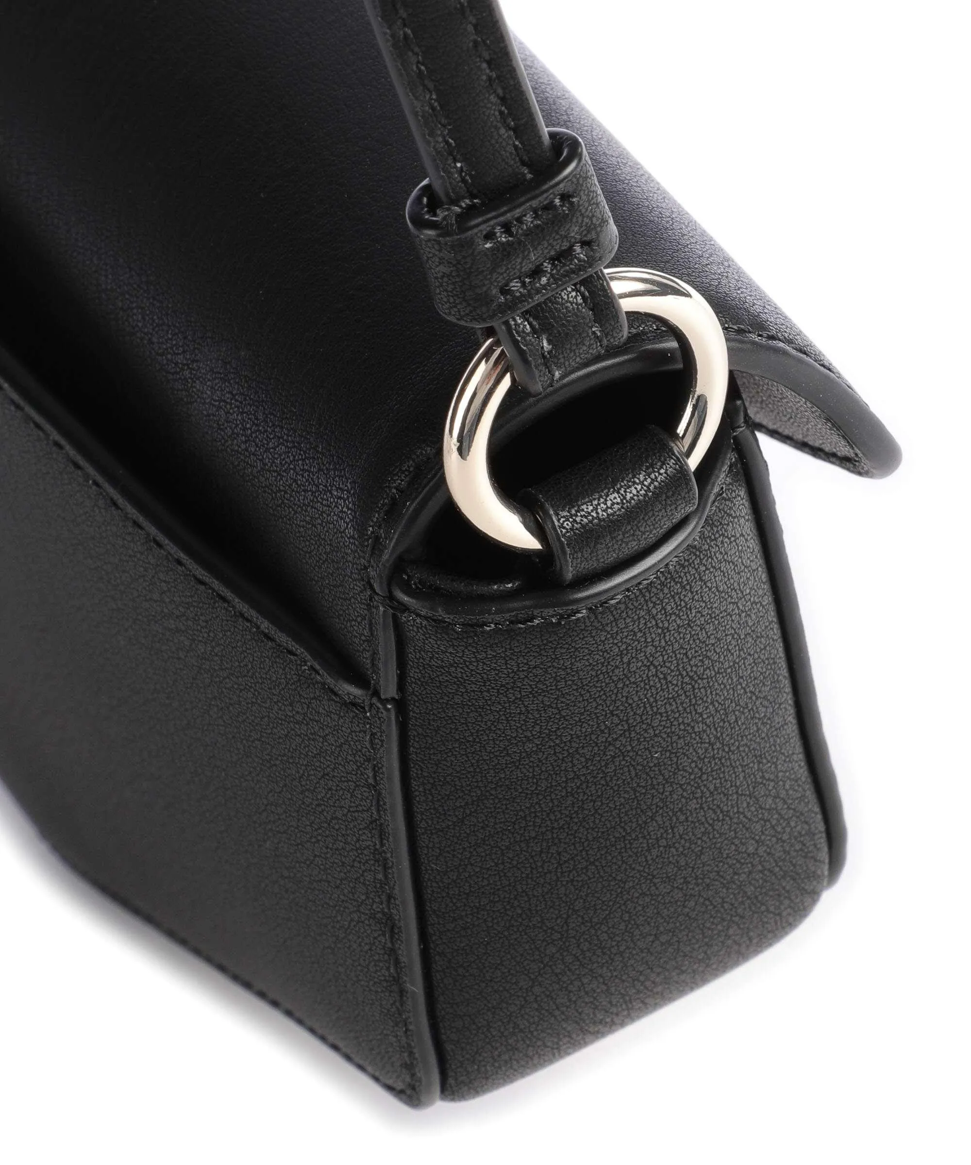 DKNY Milano Downtown Black Leather Crossbody Bag