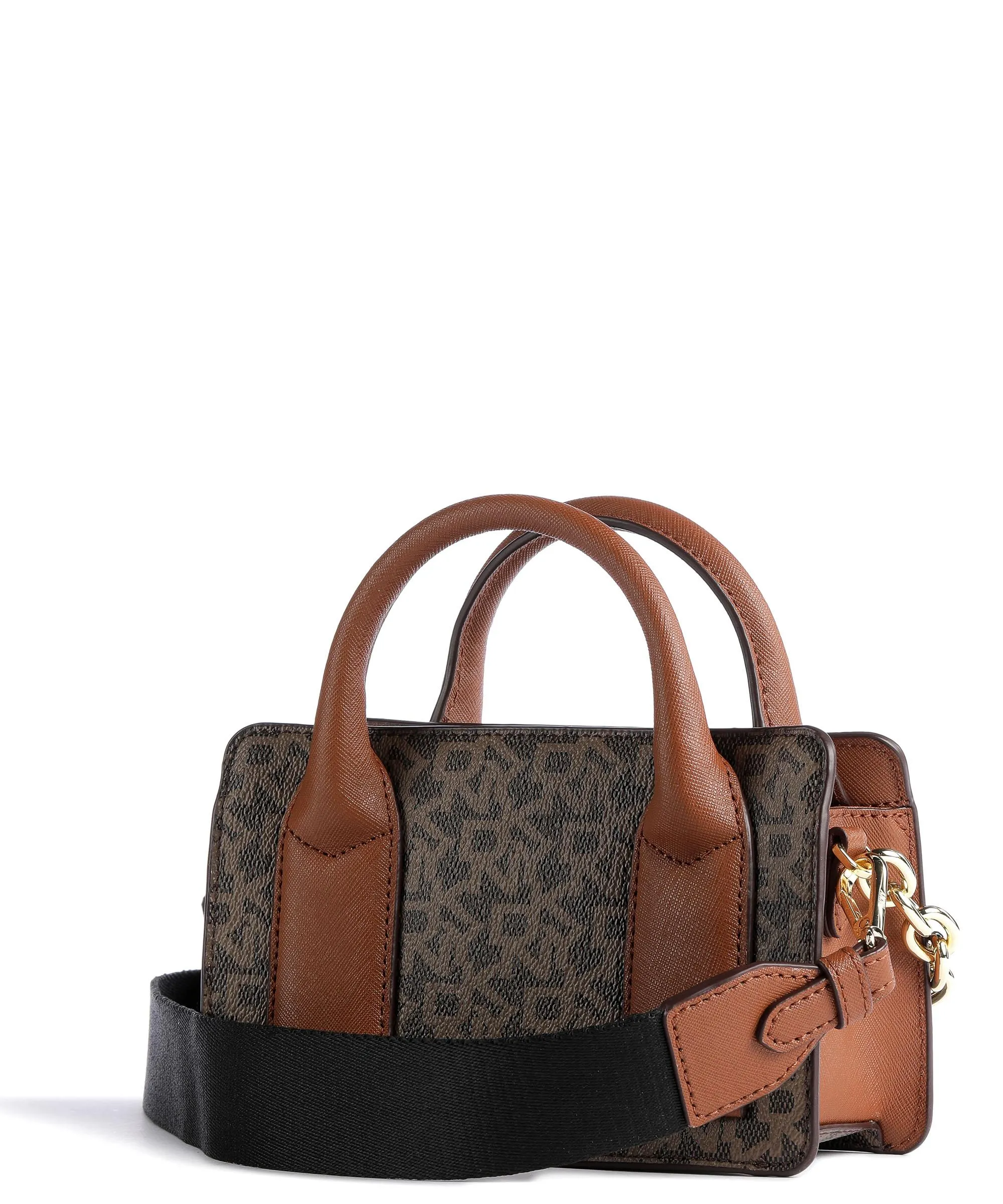 DKNY Otto Brown Faux Leather Crossbody Bag