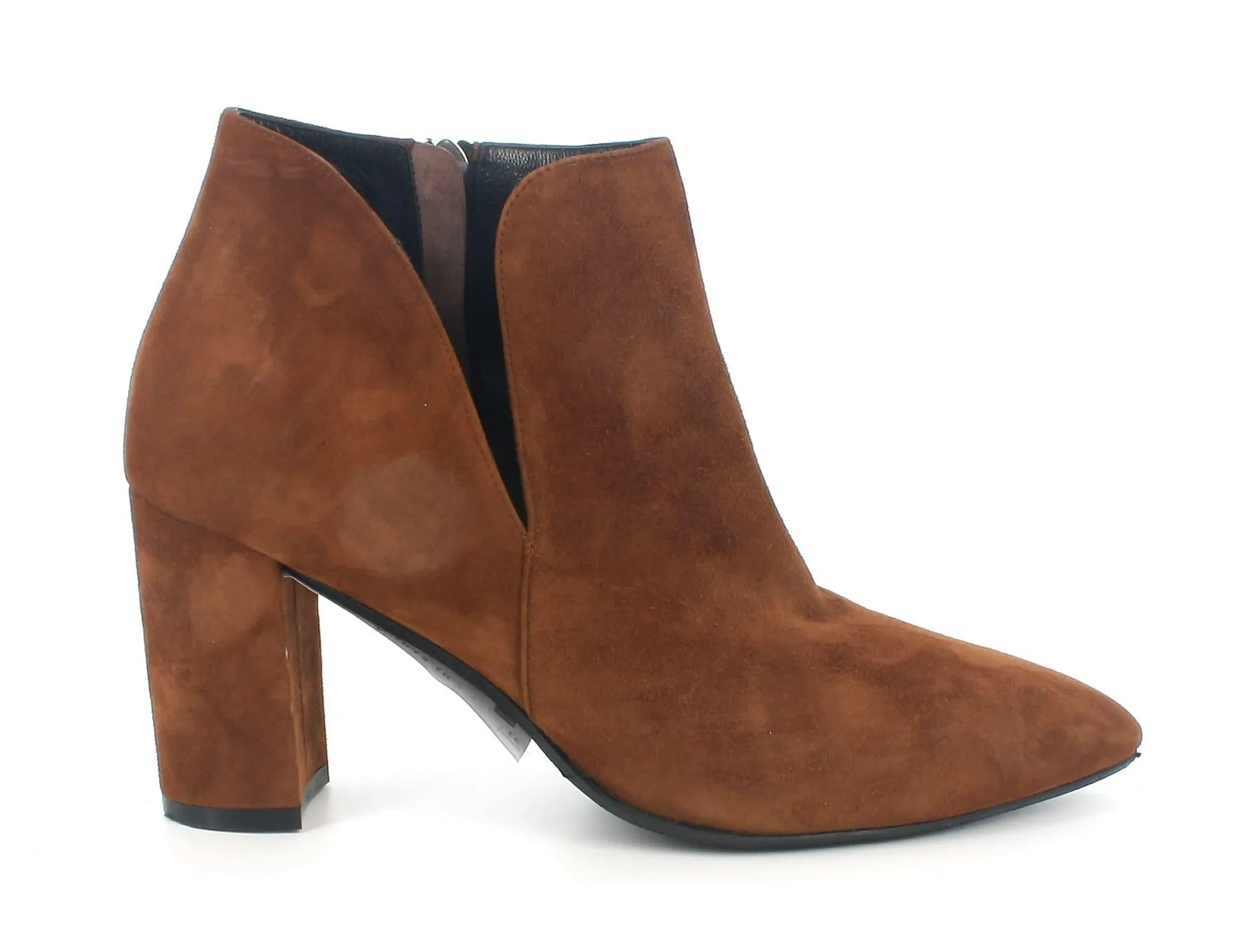 Elegant suede ankle boots for women by Melluso