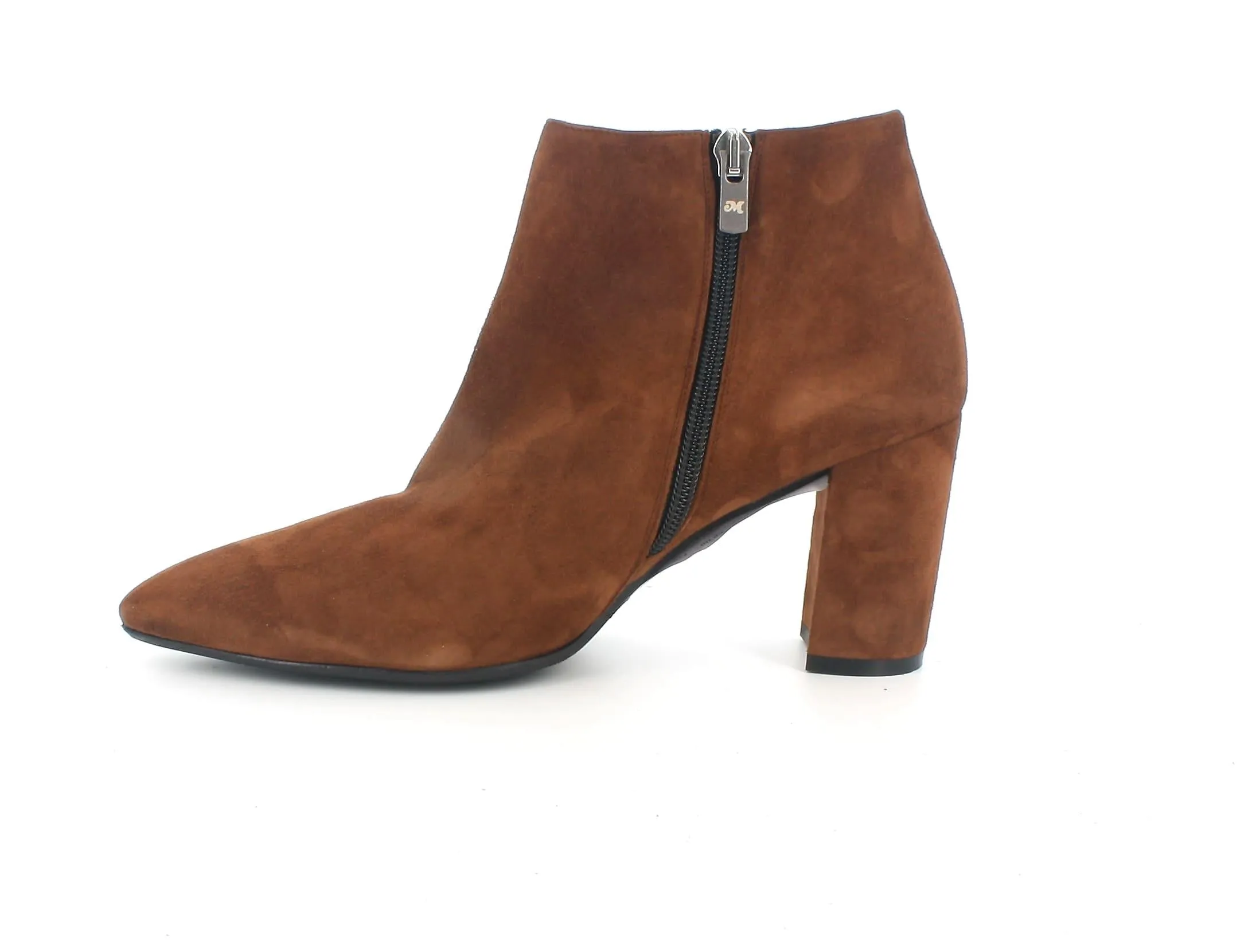 Elegant suede ankle boots for women by Melluso