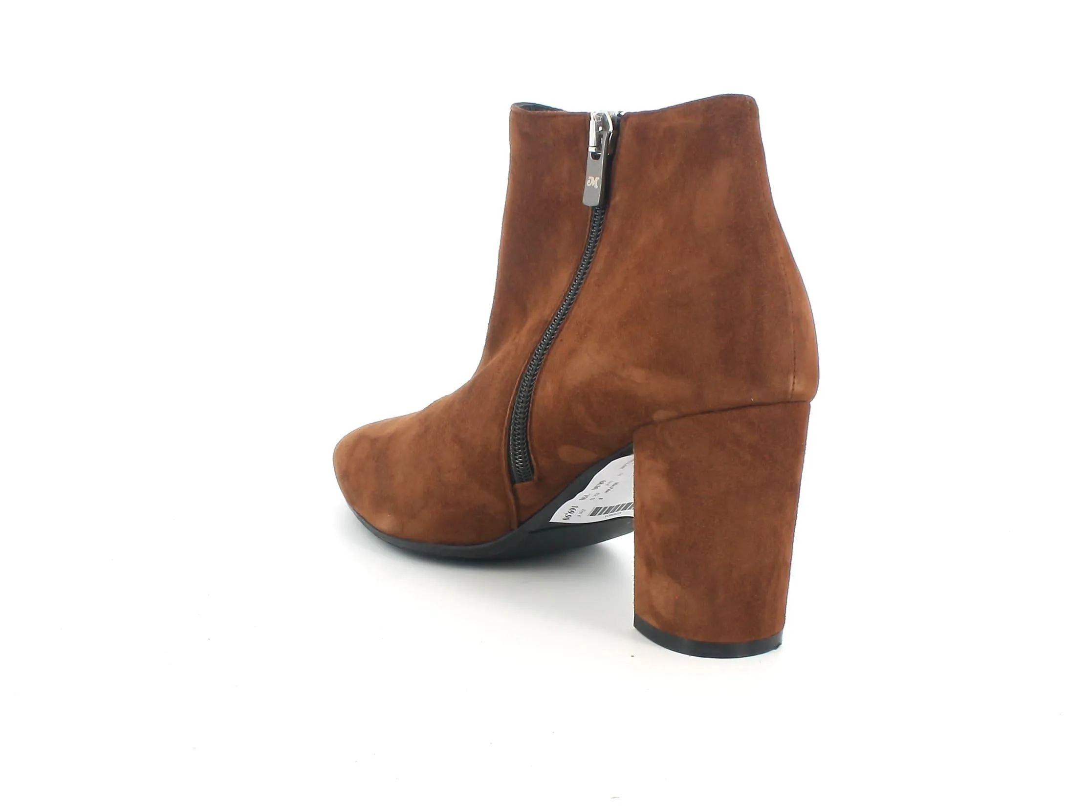 Elegant suede ankle boots for women by Melluso