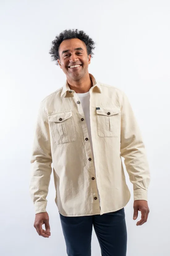 FAY brand new shirt with pockets - NCMA148265TVBG (B003)