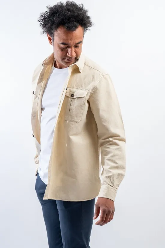 FAY brand new shirt with pockets - NCMA148265TVBG (B003)