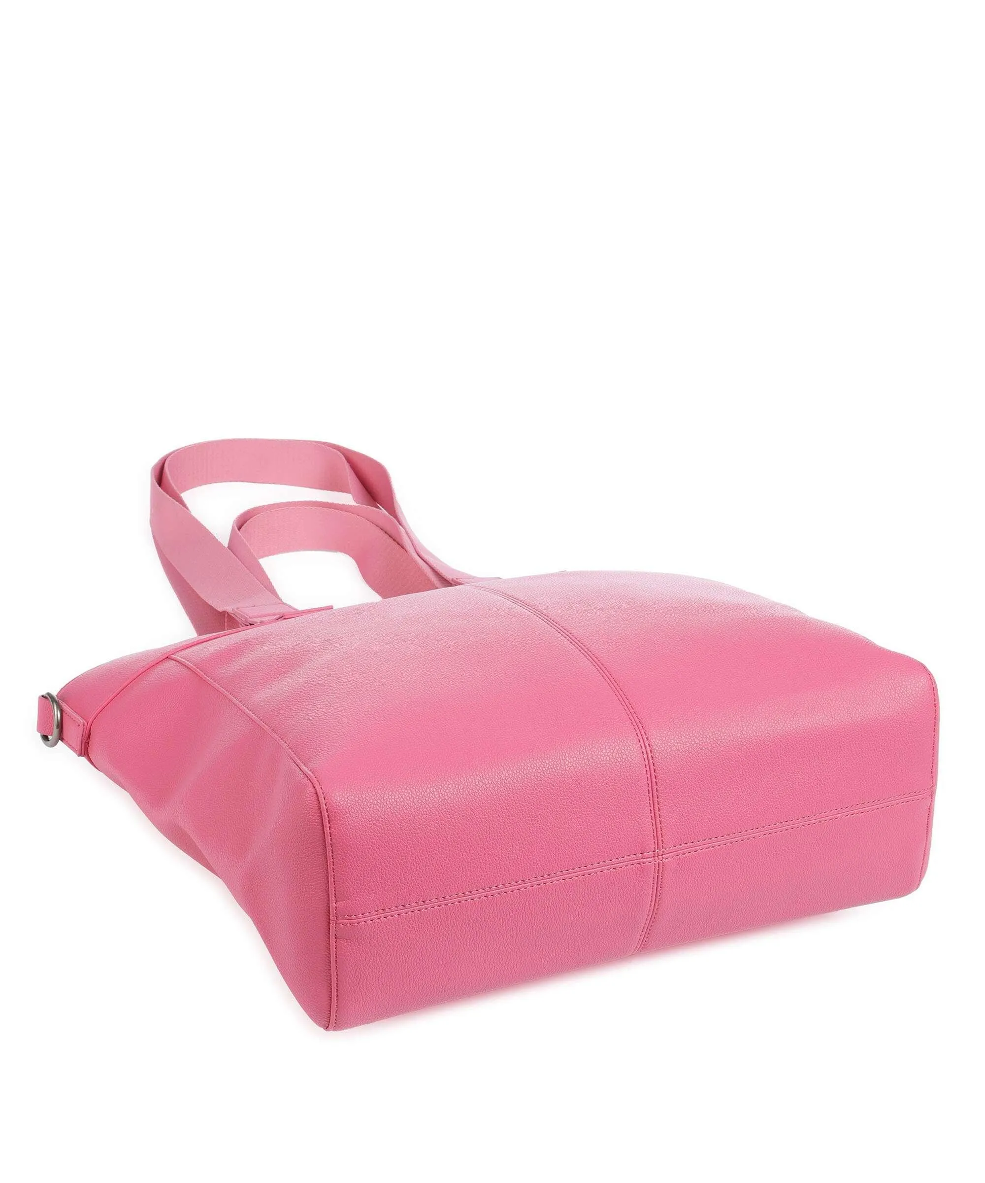 FredsBruder Keep on Smiling Pink Recycled Leather Shopper Bag