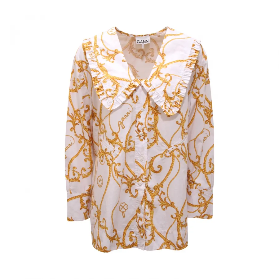 GANNI Women's Oversize Shirt 7737AT