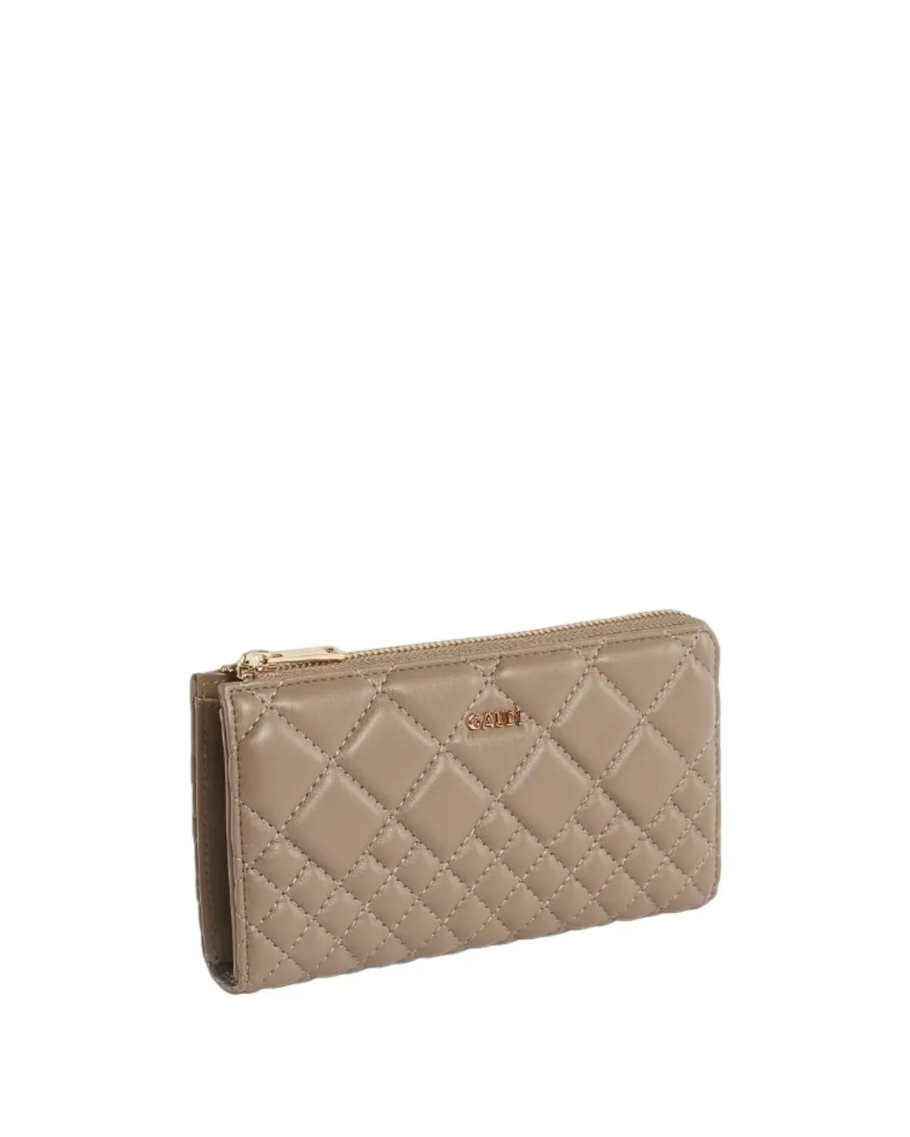 Gaudì - Portafoglio donna in ecopelle matelassè zip around Venice Quilt | Studioarch.com