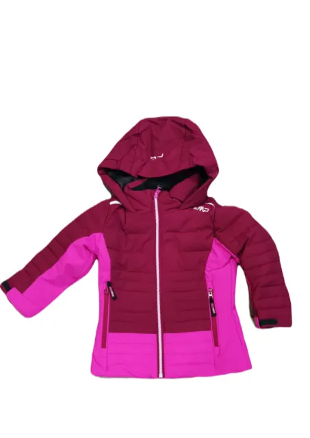Giacca Bambina CMP Campagnolo 31W0735 H921 Fucsia - Girls' CMP Campagnolo Jacket 31W0735 H921 Pink