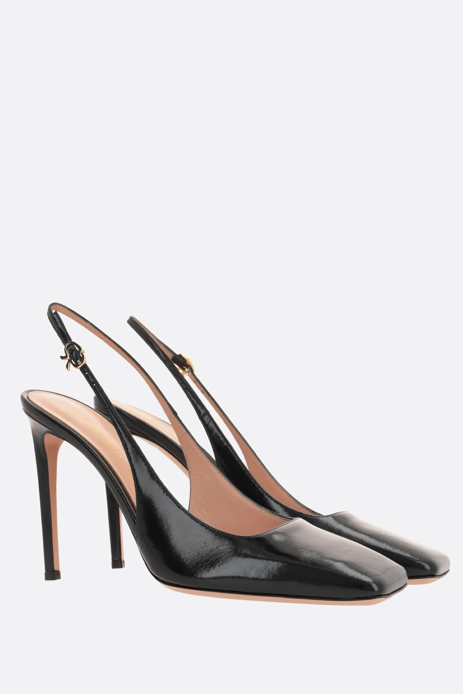 GIANVITO ROSSI Christina vernice slingback