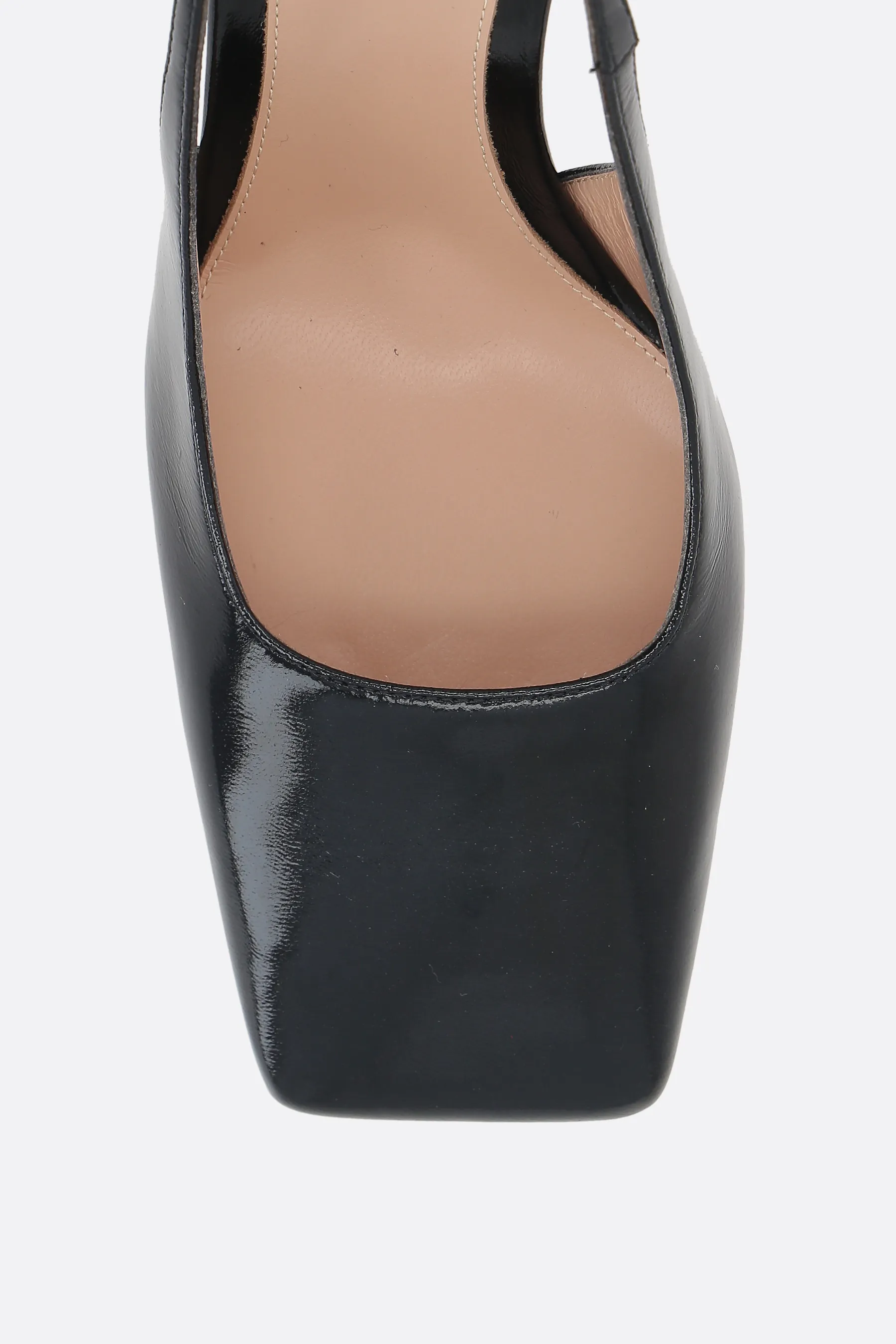GIANVITO ROSSI Christina vernice slingback
