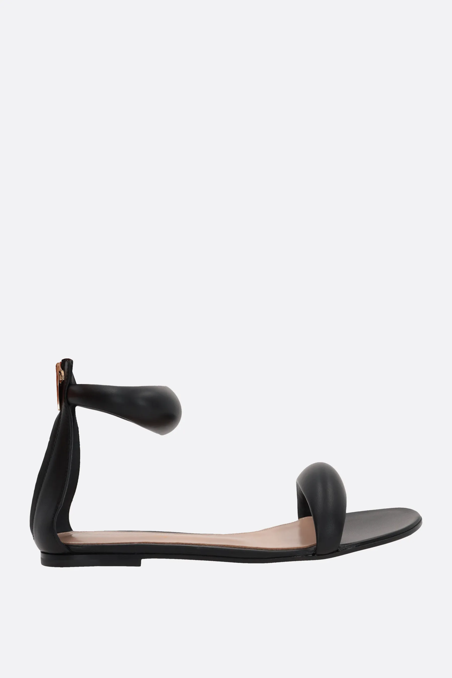 GIANVITO ROSSI flat sandal with nappa leather and bijoux