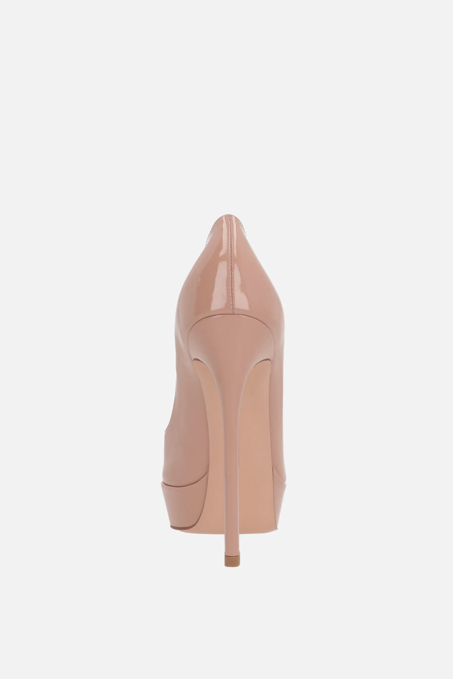 GIANVITO ROSSI high heel platform shoe in patent leather