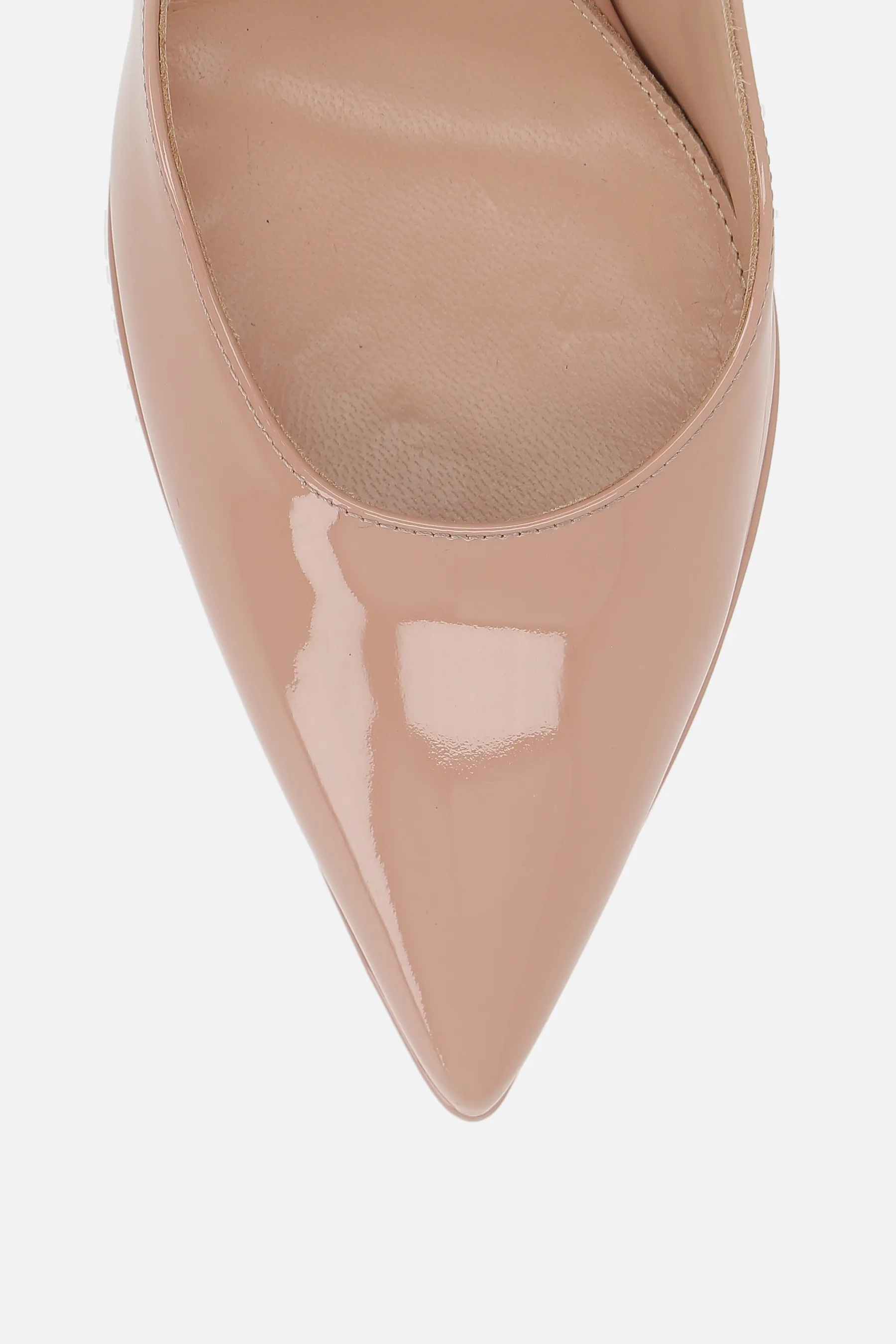 GIANVITO ROSSI high heel platform shoe in patent leather