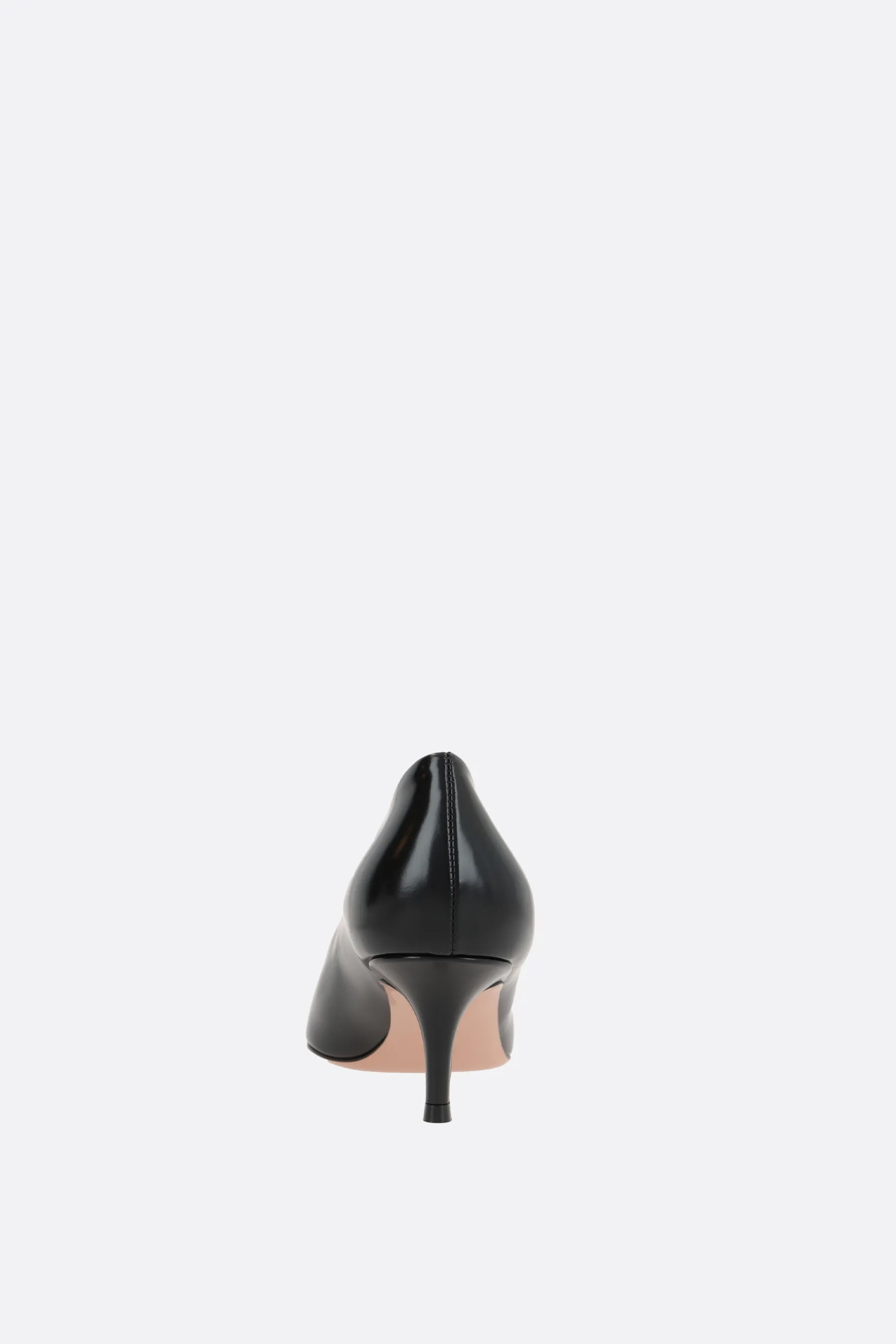 GIANVITO ROSSI leather brushed décolleté Robbie