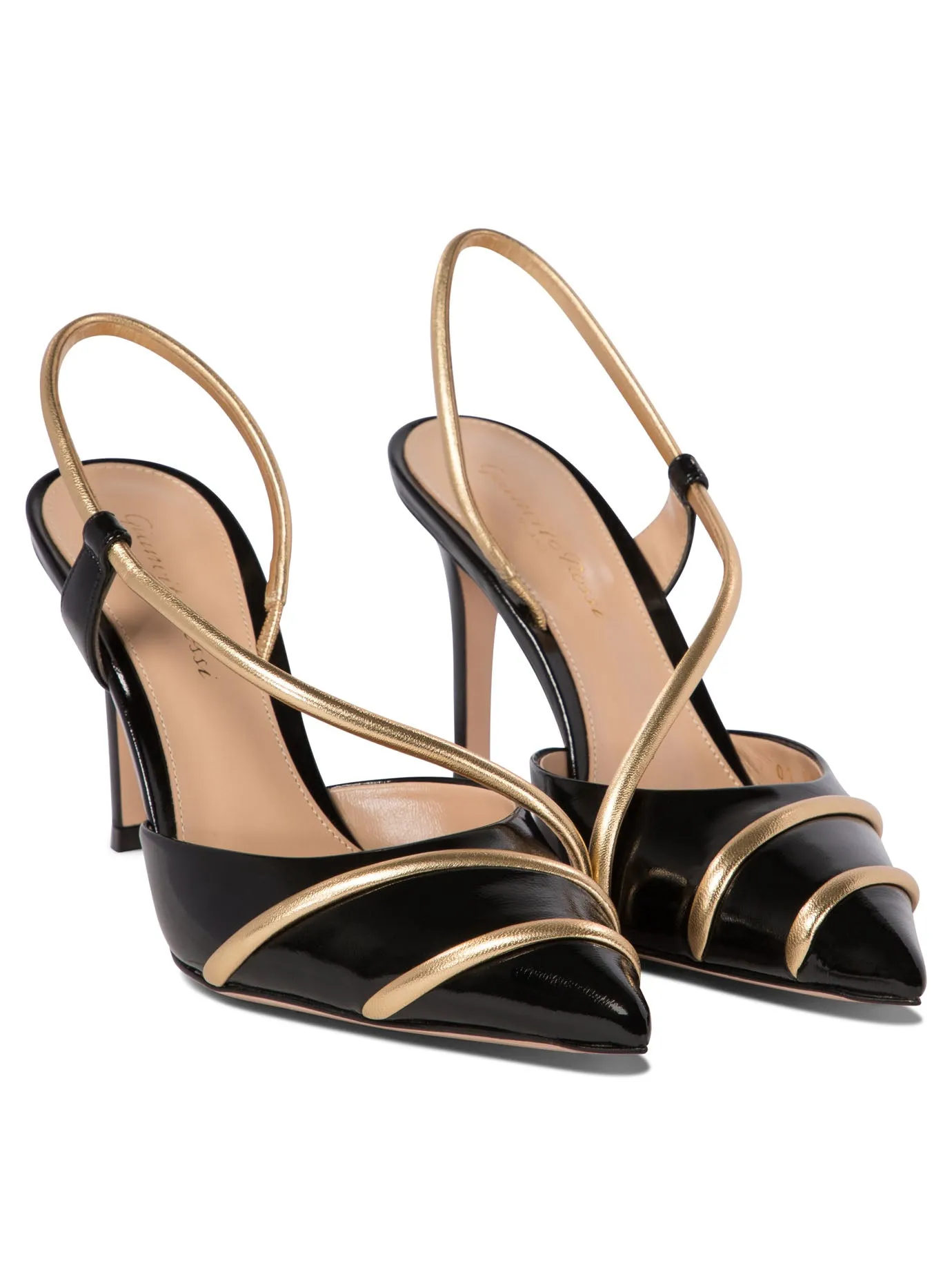 Gianvito Rossi leather slingback