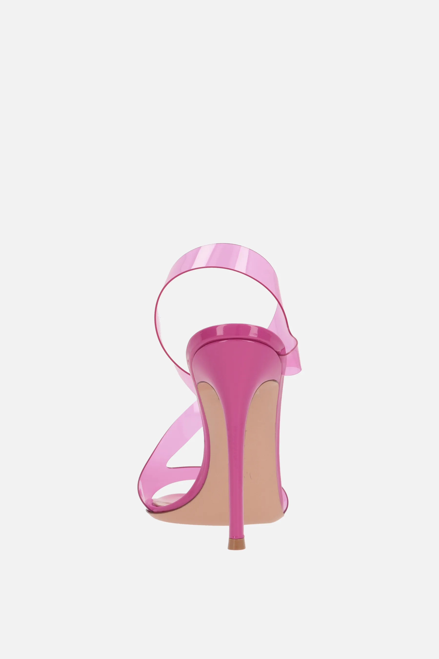 GIANVITO ROSSI Metropolis sandal in TPU and glossy patent leather
